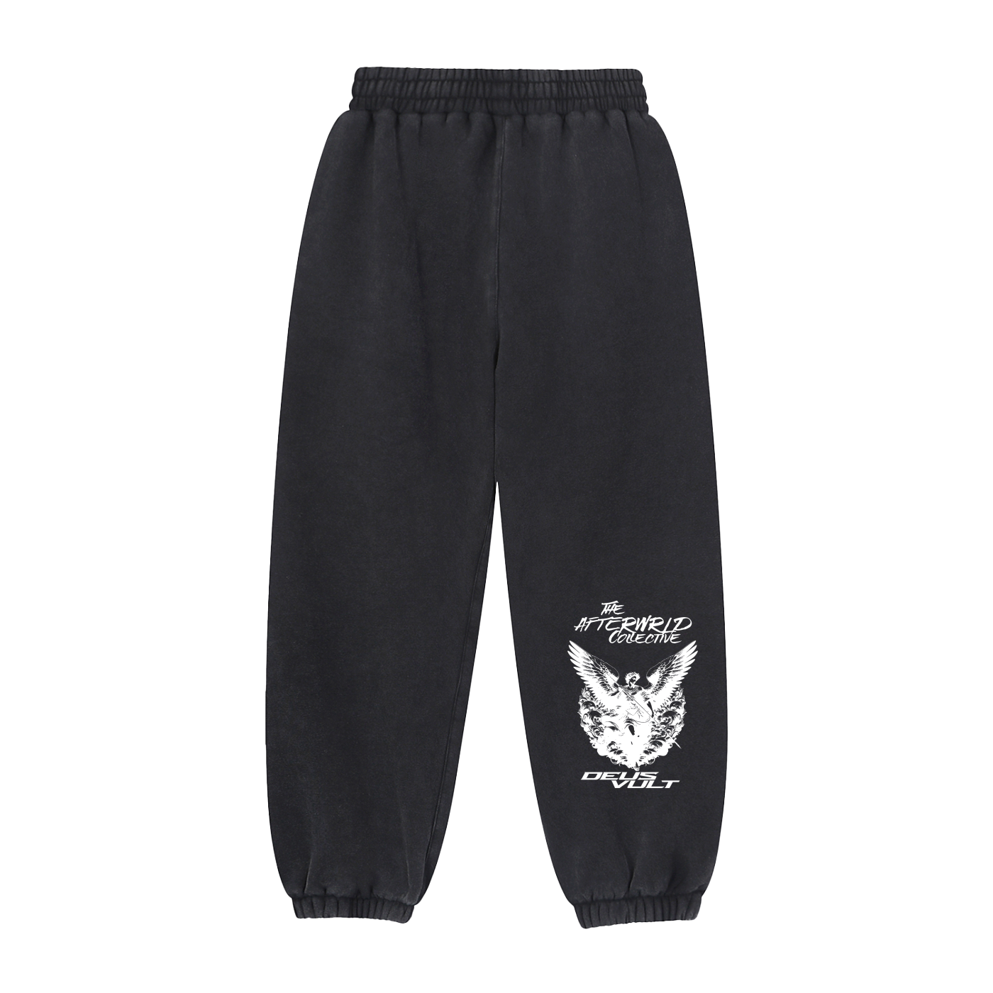 DEUS VULT black Track pants