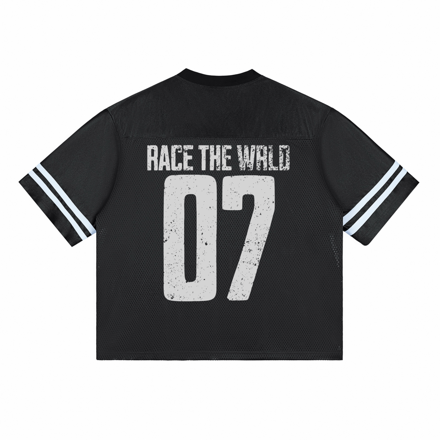 "RACE THE WRLD" MESH JERSEY